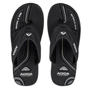 ADDA Omega-02 Solid Thong Slipper For Men